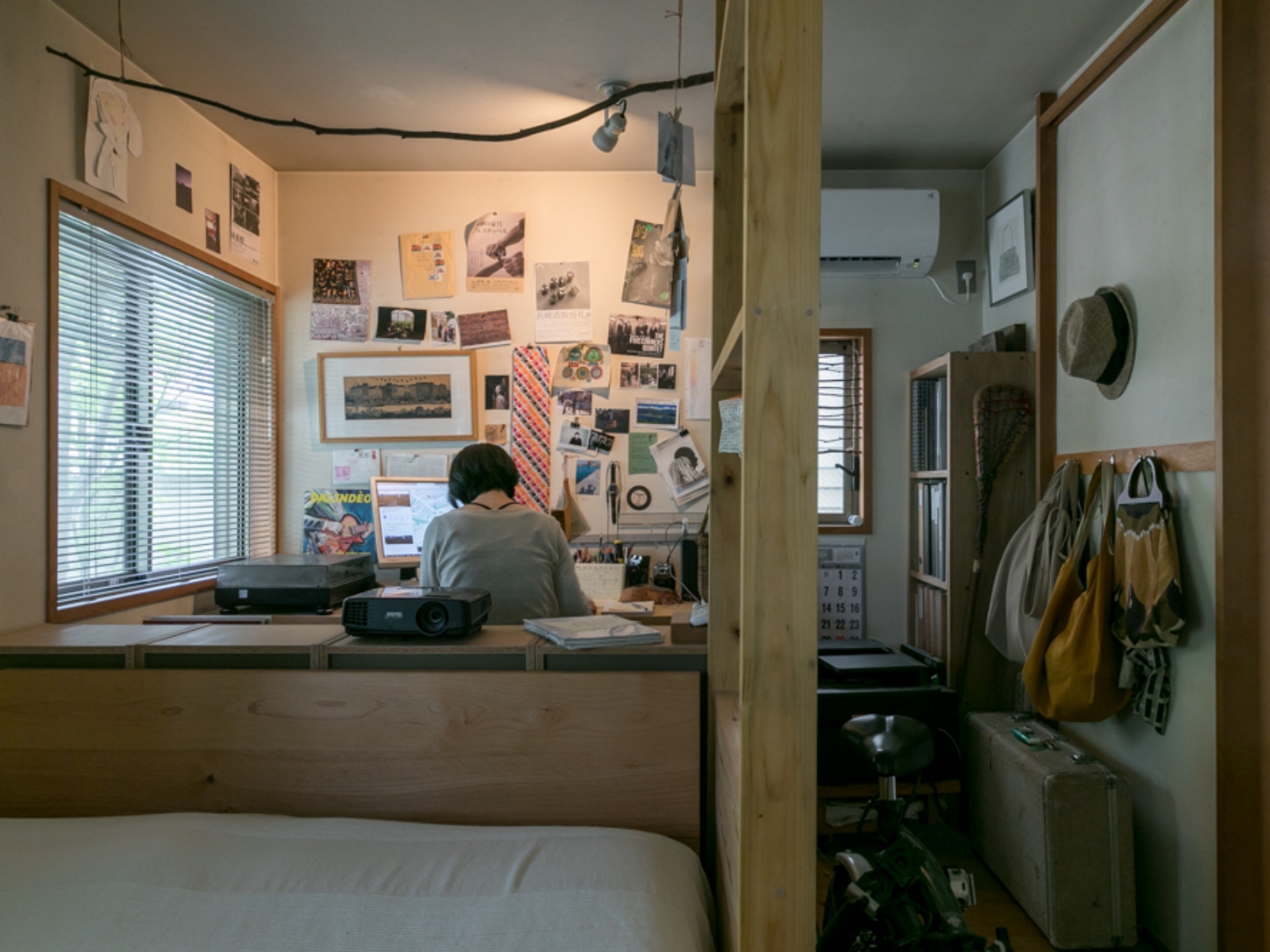 ２人の住まいと編集室と設計室（自邸）